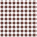 Impol Trade Ubrus PVC 152D káro hnědo-bílé návin 20 mx140 cm – Hledejceny.cz