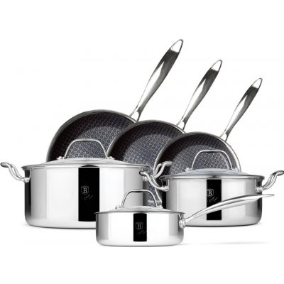 BERLINGERHAUS Sada nádobí s nepřilnavým povrchem 9 ks Eternal Collection BH-8524 – Zboží Dáma