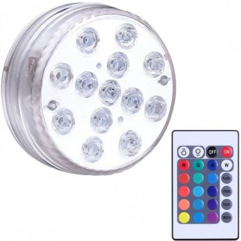 HomePRO 16315 Vodotěsné LED RGB světla s dálkovým ovládáním, 2 ks