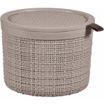 Curver Jute 2 l Košík kulatý 17 x 17 x 13 cm taupe 01903-382 – Hledejceny.cz