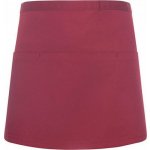 Karlowsky Barmanská zástěra do pasu s kapsičkou se třemi oddíly Vínová 60 x 35 cm KY101 – Hledejceny.cz