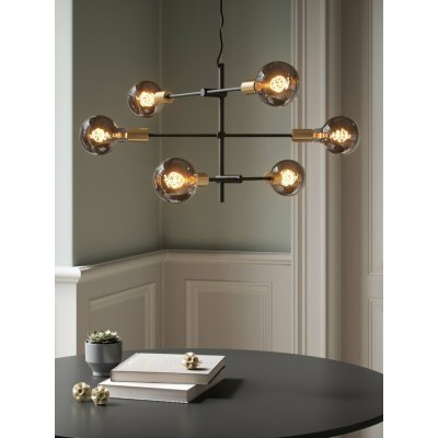 Nordlux LED žárovka GLOBE E27 5W G95 kouřová – Zboží Živě