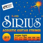 Struny kovové pro 12 strunnou kytaru Gorstrings S-450 Sirius
