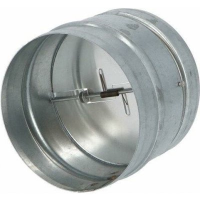 Vents 1009847 VENTS KOM 160 vzduchovod kovový Zn-Spojka s klapkou 160mm – Hledejceny.cz