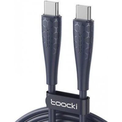 Toocki TXCTT3- LB03 USB-C to USB-C, FC 240W, 1m, modrý