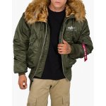 Alpha Industries 45P Hooded Custom tmavě olivová – Zboží Mobilmania