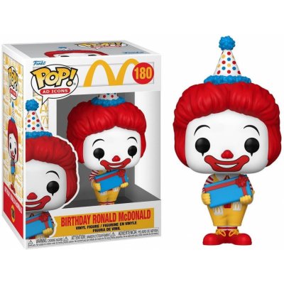 Funko Pop! 180 Ad Icons McDonalds Birthday Ronald McDonald – Sleviste.cz