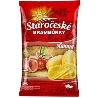 Staročeské brambůrky slanina 80 g – Hledejceny.cz