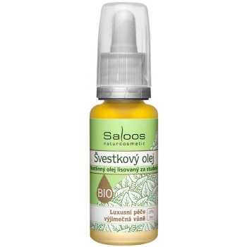 Saloos Bio Švestkový olej lisovaný za studena 20 ml