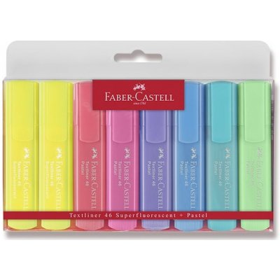 Faber-Castell 1546 Textliner 8 ks – Zboží Mobilmania