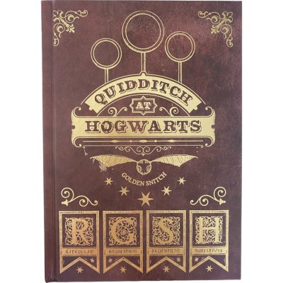 ABYstyle Zápisník Harry Potter Quidditch at Hogwarts A5 – Hledejceny.cz