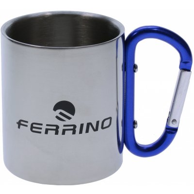 hrnek Ferrino Tazza Con Moschettone Nerez 0.18 L