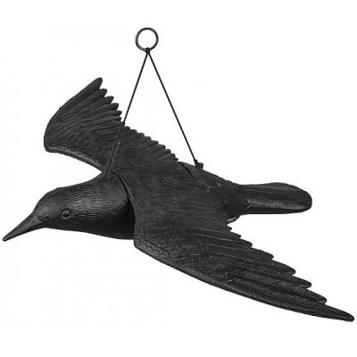 Bradas Havran plastová 3D maketa na plašení ptáků CTRL-BR102 – Zboží Mobilmania