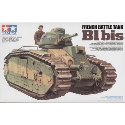 Tamiya 35282 B1 bis French Battle Tank 1:35 – Zbozi.Blesk.cz