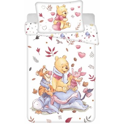 Jerry Fabrics Disney povlečení WTP white baby 100 x 135 , 40 x 60 cm – Zboží Mobilmania