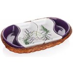 Banquet miska v košíku Lavender 4 díly OK 30,5 cm – Zbozi.Blesk.cz