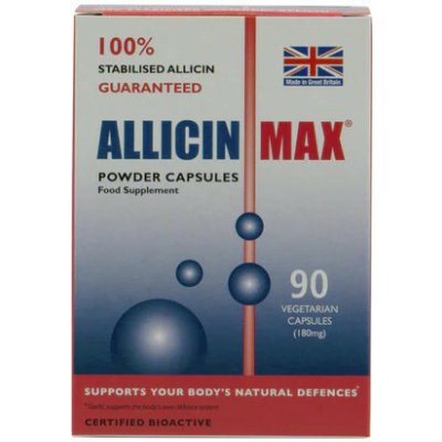 Allicin International AllicinMAX 180 mg 90 kapslí – Hledejceny.cz