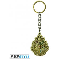 Přívěsek na klíče Harry Potter Keychain 3D Hogwarts’ Crest x2