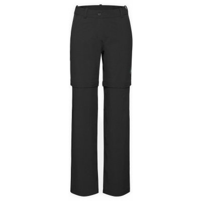 Mammut HIKING ZIP OFF PANTS WOMEN black 0001 černá – Zboží Dáma