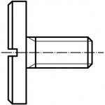 PROFISTYL DIN 921 šroub s VELKOU válcovou hlavou a průběžnou drážkou pozink Varianta: DIN 921 šroub s velkou válcovou hlavou s drážkou ZnB M5x10 – Hledejceny.cz