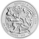 The Royal Mint stříbrná mince Mýty a legendy - Beowulf & Grendel 2024 1 oz – Zboží Mobilmania