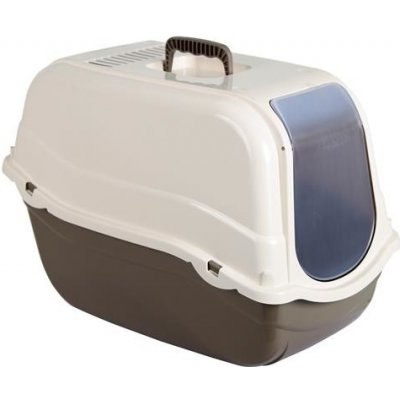 Kerbl Krytý kočičí záchod Minka s dvířky a filtrem 57 x 39 x 41 cm – Zboží Dáma