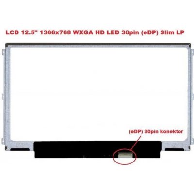 LCD displej display Dell Latitude 12 E7270 12.5" WXGA HD 1366x768 LED lesklý povrch – Hledejceny.cz