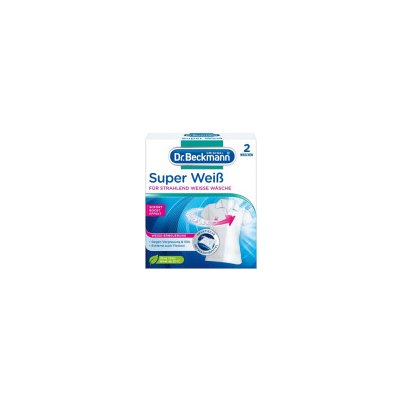 Dr. Beckmann Super bělící prášek v sáčku 2 x 40 g – Sleviste.cz