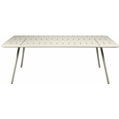 Fermob Luxembourg 207 x 100 cm kovový stůl Světle šedý – Hledejceny.cz