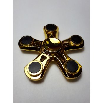 Fidget Spinner Hvězdice Zlatý