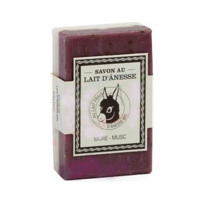 La Maison du Savon de Marseille Mýdlo s oslím mlékem DUO Mure-Musc/Lait d´anesse (moruše-pižmo/oslí mléko) 125g