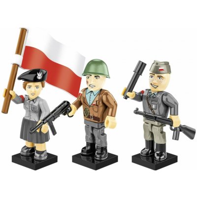 COBI 2057 3 figurky s doplňky Varšavské povstání, 35 k – Sleviste.cz