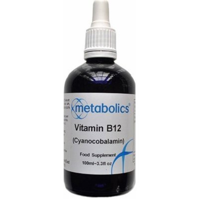 Metabolics Tekutý Vitamín B12 Hydroxocobalamin 100 ml