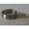 Prsteny Zyta Ocel prsten ornament 1503119