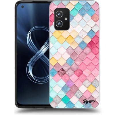 Pouzdro Picasee silikonové Asus Zenfone 8 ZS590KS - Colorful roof čiré – Zbozi.Blesk.cz