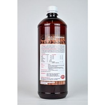ZEUS SERVIS Lososový olej 100%, 1000 ml