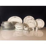 Rudolf Kämpf Jídelní souprava Sabina s platinovým pásk 24 dílná – Hledejceny.cz