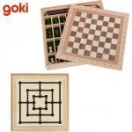 Stolní 3 v 1 – šachy dáma mlýn – Zboží Dáma