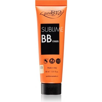 puroBIO Cosmetics Sublime BB Cream hydratační BB krém 03 30 ml