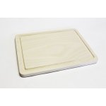 Prkénko kuchyňské s drážkou 30x22x1,9 cm – Sleviste.cz