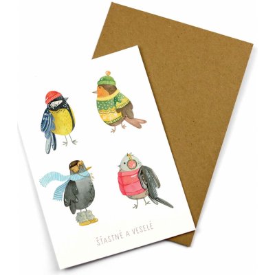 ePipí Vánoční blahopřání - Ptáčci 1 – Zboží Dáma ePipí Vánoční blahopřání - Ptáčci 1 – Zboží Dáma