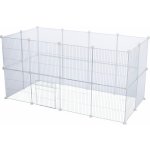 Trixie Prodlužovací sada pro 62460 transparentní kov/plast 35 x 35 cm 4 panely – Zboží Dáma