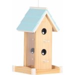 Garden & Fun Dřevěné krmítko pro ptáčky 18,5 x 18,5 x 32 cm – Hledejceny.cz