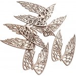 DP Craft Křídla dřevěná andělská 9cm, 6ks – Hledejceny.cz