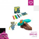 3Doodler 3D Pero Start+ a 72 náplní + 12 šablon – Zboží Živě