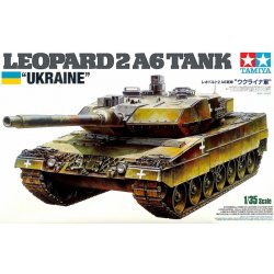 Tamiya Leopard 2A6 Tank UKRAINE 1:35