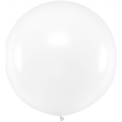 Nafukovací balón Jumbo 1m kulatý průhledný
