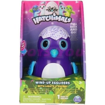 Spin Master Hatchimals Plastové zvířátko se světlem a zvukem Fialová