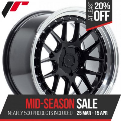 Japan Racing JR40 9,5x18 5x100 ET15-35 gloss black | Zboží Auto
