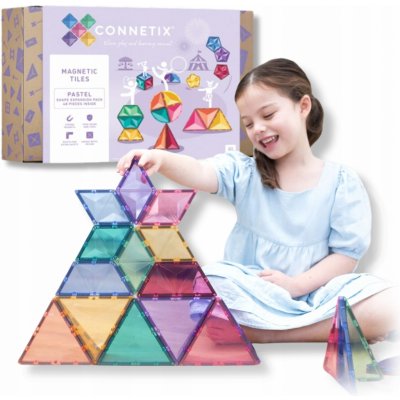 Connetix Pastel Shape Expansion Pack 48 ks – Zboží Živě Connetix Pastel Shape Expansion Pack 48 ks – Zboží Živě
